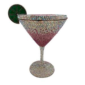 Women Cocktail Goblet Rhinestone Clutch Bag Special Crystal Evening Purse <b>Glitter</b> for Bars Nightclub Ballroom - Product Image 1