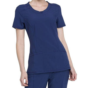 La belleza de la moda diseño Slim Fit uniforme del Hospital Médico matorrales elegante Bata - Product Image 2