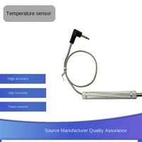 Sensor de Temperatura para Caldera de Montaje en Pared, Sonda de Acero Inoxidable PT100, Sensor de Temperatura con Termopar