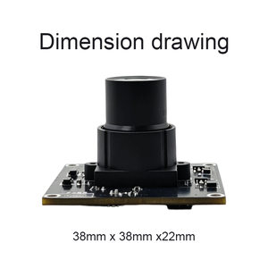2MP USB2.0 แสงสีดำโมดูลกล้องสีเต็มรูปแบบเซ็นเซอร์ SC4210 WDR 1080P 108DFOV สำหรับการจดจำใบหน้าคีออสก์ควบคุมการเข้าถึง - Product Image 2