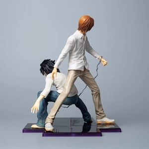 Grande figurine de collection Death Note : Yagami Light, Kira, <span class=keywords><strong>L</strong></span>, <span class=keywords><strong>Ryuk</strong></span> – Scène combinée – Figurine d'action Anime en PVC - Product Image 3