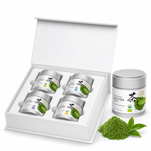 Specialized Ceremonial Grade <b>Tinned</b> Matcha Powder Organic Green <b>Tea</b> Support Custom Logo Packaging Wholesale Supply - Product Image 5