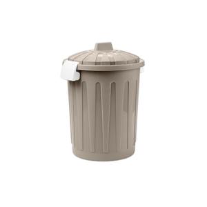 Poubelle grise DOVE avec couvercle 37x46cm 23L - Product Image 1