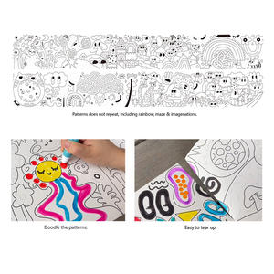 Pennelli per Graffiti Impermeabili, Resistenti all'Olio, Non Tossici, Set di Pennelli per Bambini, Penne per Acquerello Fai-da-Te, Set per Disegno su Mappa a Scorrimento - Product Image 5