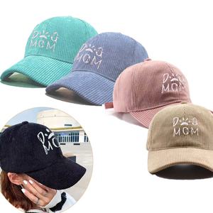 Chapéu de Sol de Beisebol para Atividades ao Ar Livre Viseira de Verão para Cachorro Bonito Boné Bucket com Proteção Solar Chapéu de Viagem de Veludo Cotelê para Cachorrinho com Furo para Orelha para Cão e Gato - Product Image 2