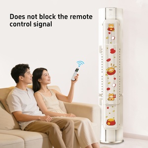 Décoration créative pour la maison : Pare-vent vertical pour climatiseur, anti-courant direct pour femmes enceintes - Product Image 4