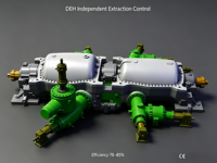 Centrale de cogénération à turbine à vapeur à contre-pression Bowzon 312 MW pour l'extraction de gaz naturel, éco-responsable, avec pompe PLC pour l'alimentation industrielle
