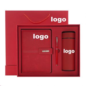 Sets de Regalo Corporativos de Lujo para Empresas, Libretas Promocionales de Acero Inoxidable con Logotipo Personalizado e Impresión UV para el Contacto con Clientes - Product Image 1