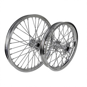 Juego de Ruedas Cromadas con Neumáticos para Surron Light Bee 2, 21, <span class=keywords><strong>19</strong></span>, 18, 16 Pulgadas, Ruedas para Motocicleta Eléctrica, Repuestos Todoterreno - Product Image 4