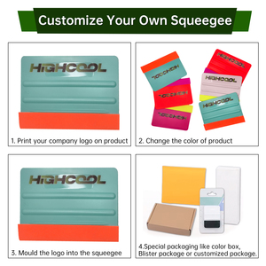 Tùy Chỉnh Ppf Squeegee Xe Vinyl Cửa Sổ Tinting Phim Công Cụ Thiết Lập Xe Gói Công Cụ Kit Sticker Cài Đặt Ứng Dụng Công Cụ - Product Image 4