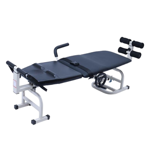 Lit de traction cervicale et lombaire pour physiothérapie, dispositif de correction de la fatigue, étirement corporel, massage manuel, en acier, certifié CE - Product Image 1
