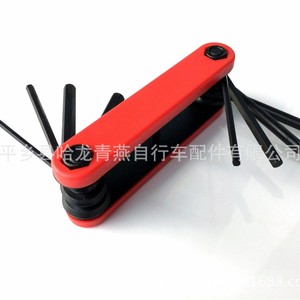 Juego de herramientas para reparación de bicicletas con llaves Allen para bicicletas de montaña, multifunción - Product Image 4