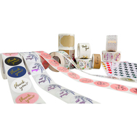 500ps Sealing Stickers Thank You Label Tags for Small Business