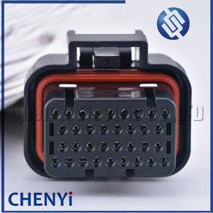 34 Pin/Way ECU Auto Computer Anschluss PCB Stecker Buchse Öl Gas Stecker Stecker Mit 2 Meter Kabel Draht 4-1437290-1 6437288-2 - Product Image 4