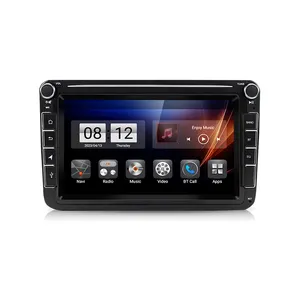 Автомагнитола 2 Din Android Auto для VW Volkswagen Skoda Multivan T5/Новый жук/Golf GTI 8 дюймов WiFi CarPlay мультимедийное видео BT