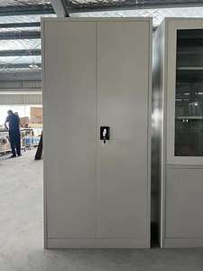 Armoire de rangement de bureau en métal amovible avec étagère réglable, casier de classement en acier, design Almirah - Product Image 2