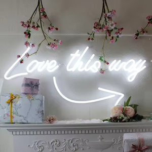 Enseigne néon LED murale personnalisée en acrylique et PVC, pour décoration de mariage, enseigne électronique, fabricant dropshipping - Product Image 5