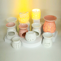 Diffuseurs d'huiles essentielles en céramique personnalisés en gros, brûleurs de cire pour la relaxation intérieure et les cadeaux d'affaires