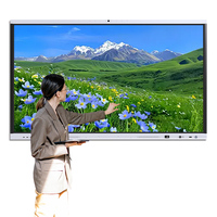 Tableau blanc interactif intelligent 4K UHD de 65, 75, 86 pouces avec chipset Android 15/16 3576 et fonction IA pour l'éducation scolaire