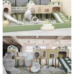 New Design Kids Indoor Soft Play Indoor Play Center Children <b>Small</b> Indoor Playground Equipment with <b>Slide</b> Ball Pool Ocean Ball - Product Image 2