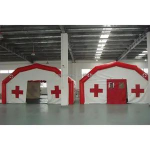 Large 10m emergency hospital inflatable tent removable temporary field hospital tent inflatable