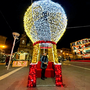 Escultura de Luz Navideña 3D para Exteriores con Iluminación LED para Eventos Festivos y Decoración de Paisajes - Product Image 3