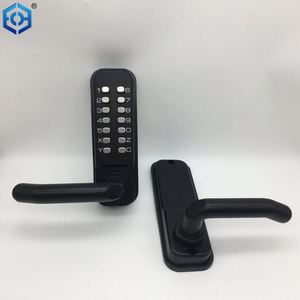 Cơ khí kết hợp kỹ thuật số mật khẩu khóa cửa an ninh Keyless nhập không có quyền lực đẩy nút bàn phím mã khóa không thấm nước - Product Image 3