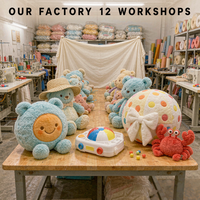 Jouets en peluche personnalisés pour l'été et la plage, OEM ODM, tortue de surf, crabe en peluche, vente en gros, cadeau pour enfants