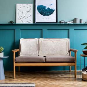 หมอนอิงลายดอกโบตั๋นผ้าแจ็คการ์ดฝรั่งเศสขนาด45ซม. ทำจากดอกไม้ฝรั่งเศสปลอกที่นั่งและปลอกหมอนหรูหรา - Product Image 6