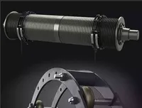 Guide-câble gauche Konecranes 52297306 pour palan de grue à grande hauteur CXT5, protecteur de bobinage gauche du tambour long