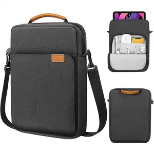 Bolsa de ombro impermeável para laptop, elegante, multifuncional, para laptop