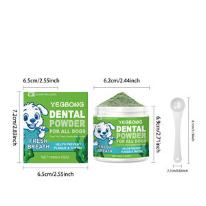 Oimmal all'ingrosso 100g salute orale naturale cane cura dentale integratori per la rimozione della placca tartara denti per la pulizia in polvere per cani - Product Image 2