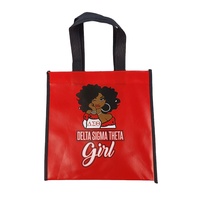 Sac fourre-tout non tissé recyclable écologique Sac de shopping de transport d'épicerie réutilisable Logo personnalisé Tissu Matériau Écran Motif Cadeaux