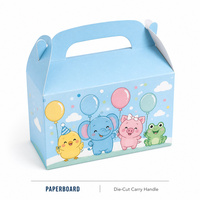 Recycelte Papier-Geschenkbox mit Gestanztem Tragegriff Magnetverschluss 2 Designs OEM-Anpassung