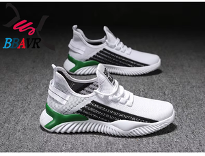 รองเท้ากีฬาผ้าถักแบบตาข่าย ดีไซน์ใหม่ทันสมัยปี 2020 สำหรับผู้ชาย - Product Image 5