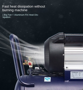 Xách tay 1.5KW điện xe máy bơm không khí máy nén dầu-miễn phí 24L 50L Máy làm mát bằng không khí cho nhà Để Xe Hội thảo xe máy giặt loại - Product Image 4