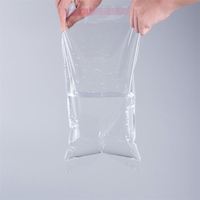 Transparent Recyclable Réutilisable Zip Lock Stand up Pouch Sac Transparent Snack Écrou Emballage En Plastique Alimentaire Logo Personnalisé TY