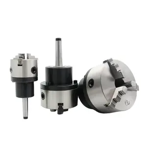 Mors konik adaptör chucks MT2 MT3 MT4 MT5 4 inç 5 inç 6 inç 8 inç 3 çene öz merkezli aynalar 100mm 125mm 160mm 200mm çene chuck