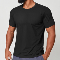 Vêtements pour hommes, t-shirt de sport à manches courtes, t-shirt de sport respirant, t-shirt de course pour la salle de sport