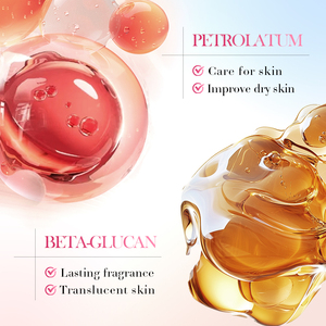 La lotion corporelle hydratante végane éclat cristallin la plus populaire pour le corps, parfum fleur de cerisier, 100g - Product Image 4