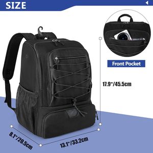 Sac à dos de pickleball avec capacité pour 4 raquettes, compartiment à chaussures et crochet pour clôture - Taille unique pour hommes et femmes - Product Image 5