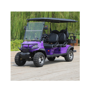 In Stock Wholesale <b>Utility</b> <b>Vehicles</b> 6 Passenger Lithium Battery Electric Carts Hunting Club Car <b>for</b> <b>Sale</b> Golf Scooter - Product Image 2