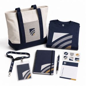 Kit Personalizado para Conferencias Deportivas Universitarias OEM ODM, Paquete para Delegados con Cordón y Bolsa de Transporte - Product Image 1