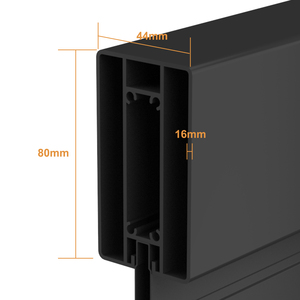 Tự làm nhôm trượt Swing điện đường lái xe tự động hàng rào cổng - Product Image 3