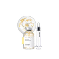Sérum Visage Hydratant Éclaircissant Régulateur de Sébum et Resserre les Pores – Soin Quotidien Réparateur à Base de Collagène, Peptides et Ampoule de Soie