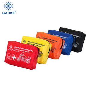 Gauke <span class=keywords><strong>German</strong></span> DIN 13167 <span class=keywords><strong>Kit</strong></span> di pronto soccorso Standard per il ciclismo e la moto - Product Image 3