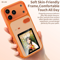 Coque de téléphone intelligente à écran IA avec affichage de la caméra arrière et écran personnalisé, fabricant en gros