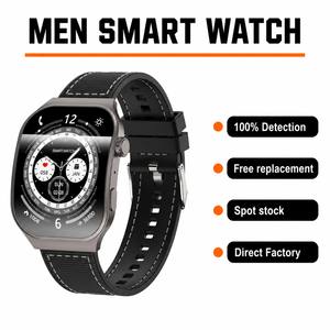 Smartwatch da Uomo 2026 C49PRO con Schermo Curvo da 2.01 Pollici, Chiamate BT, Impermeabile IP68, Promemoria Messaggi, Funzioni Sportive, Ricarica Wireless 220mAh - Product Image 1