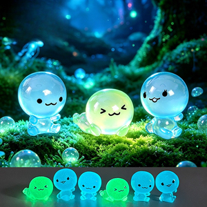 Micro Paisaje: Nueva Bola Luminosa para Baño, Casa de Muñecas, DIY, Miniatura, Cabaña, Mini Adornos de Resina - Product Image 1