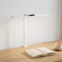 Lampe de lecture LED Premium 24W avec pince multi-articulée, CRI 95 élevé, protection oculaire, 3 modes, intensité réglable, lampe de table/bureau moderne